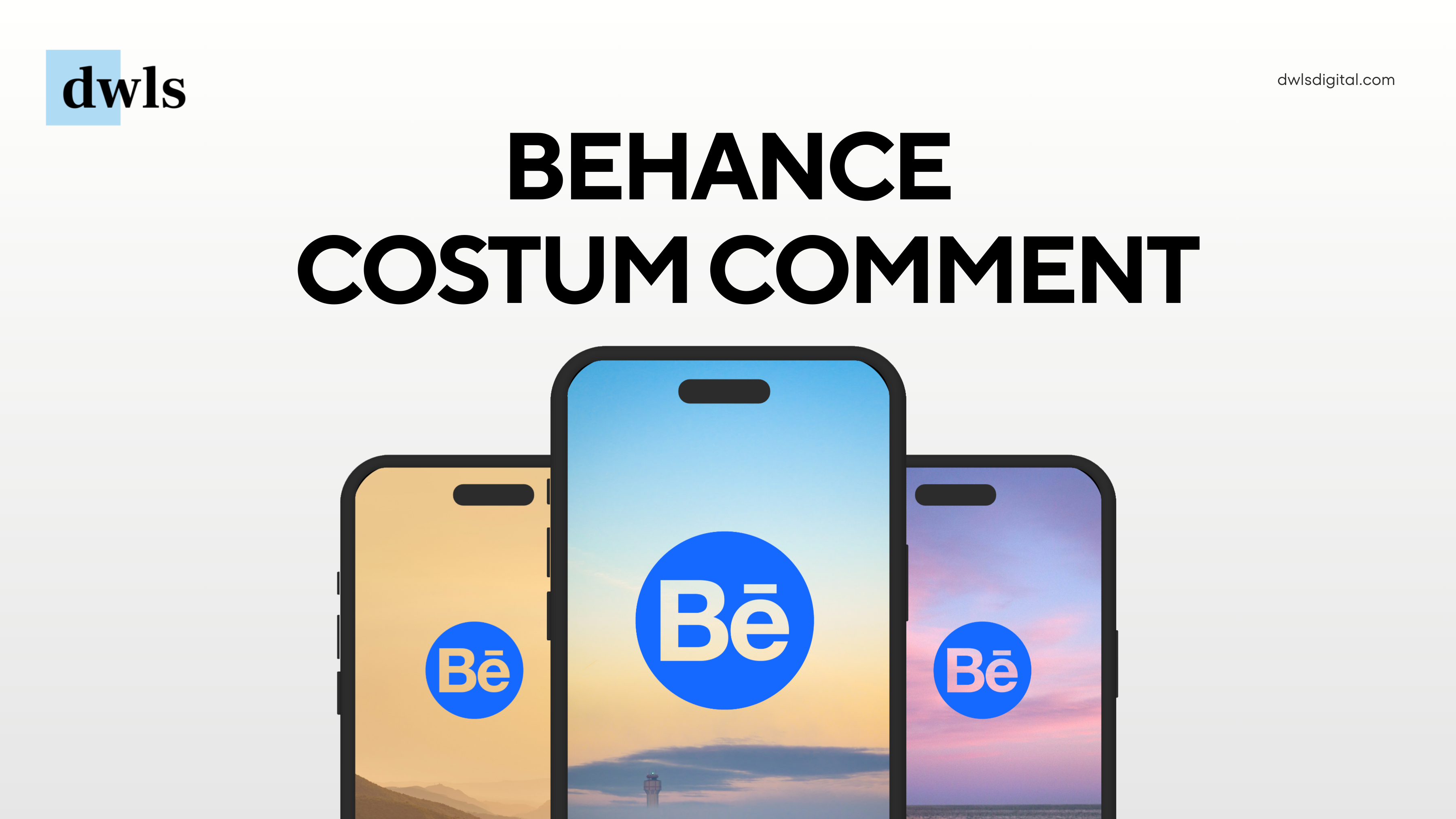 Behance Comments – Customizable & Real Users