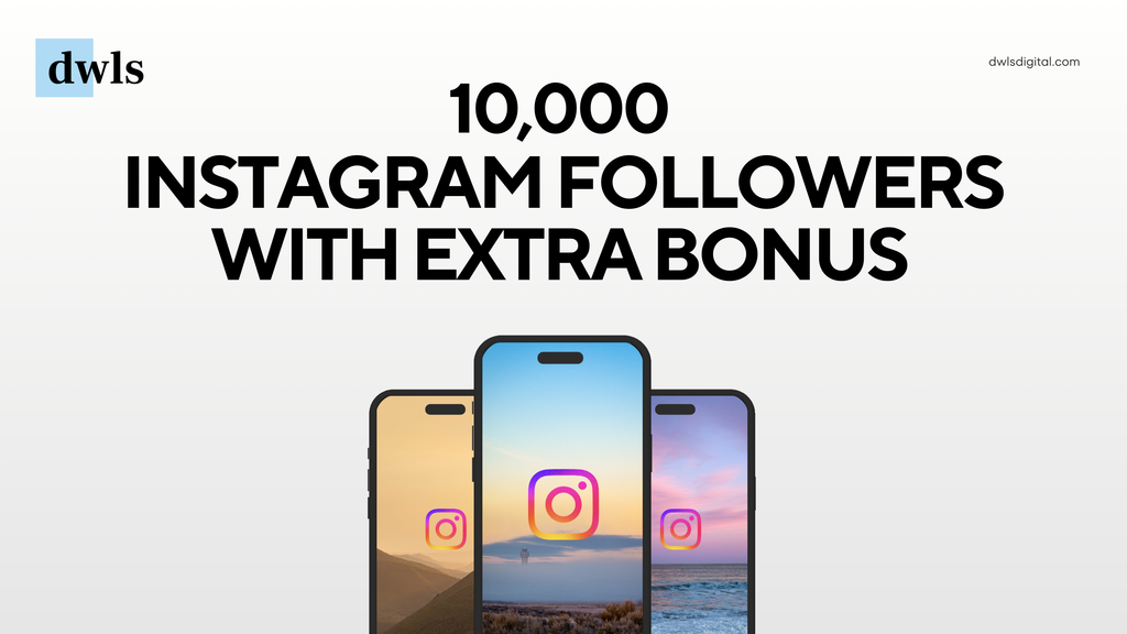 Instagram Growth Package – 10,000 Followers + Engagement Bonus