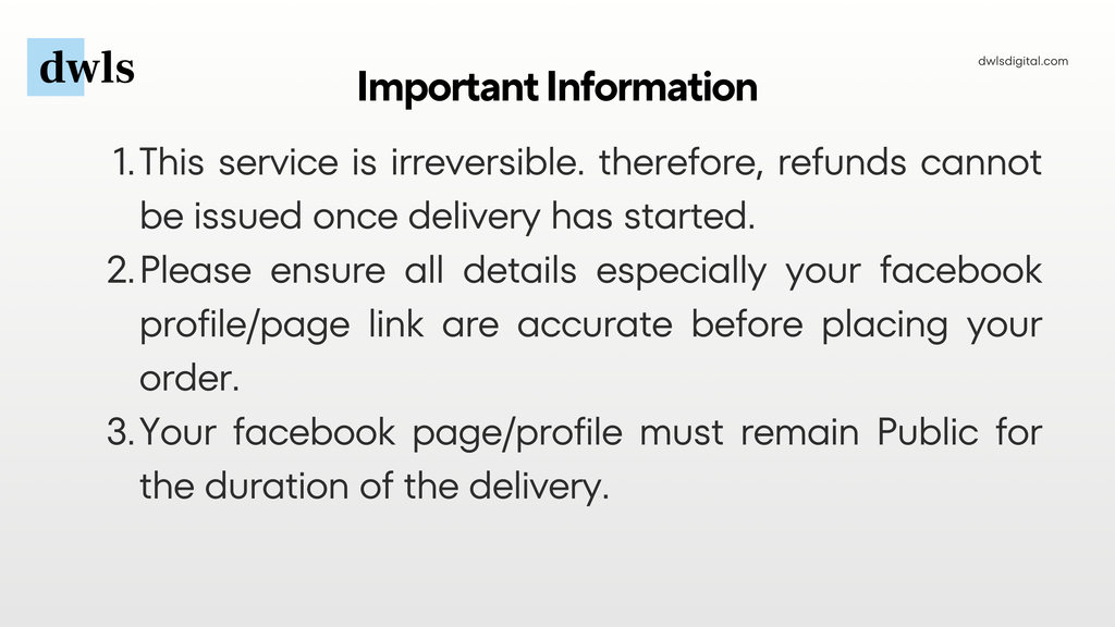 Fast Delivery Facebook Followers | Profile & Page Growth | Safe and Stable Service