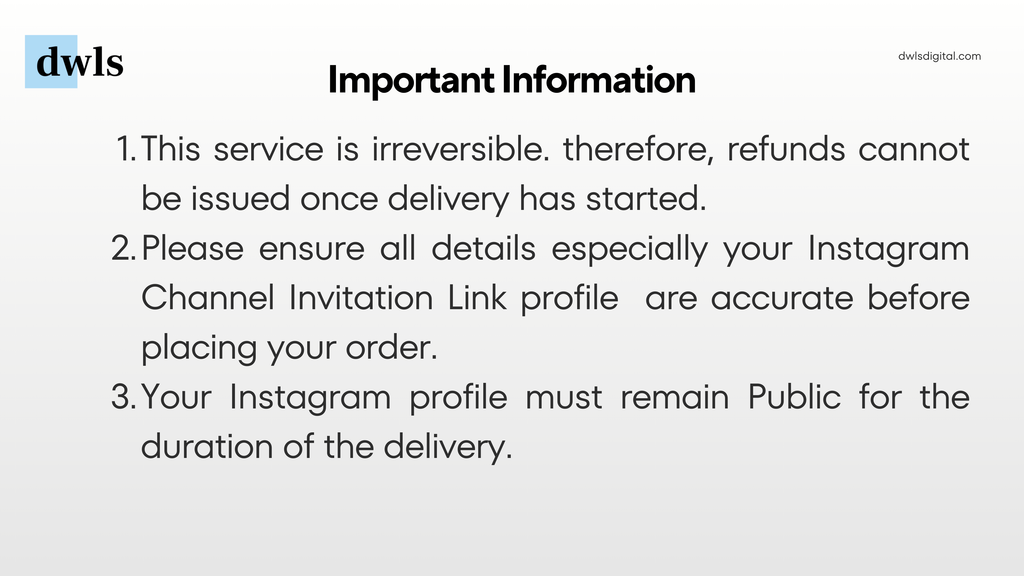 Instagram Channel Members – Fast, Safe Delivery | Refill & No Refill Options